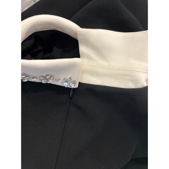 J. Crew Black Sleeveless Sheath Dress with Dress Shirt Collar - Picture 4 of 5